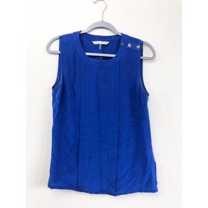 Royal Blue Trina Turk Shell Blouse
